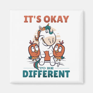 It's OK to be different Invitation Magnet