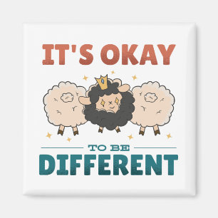 It's OK to be different Invitation Magnet