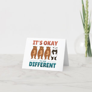 It's OK to be different Invitation Napkins