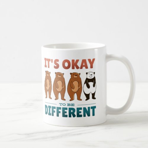 Its OK to be different Invitation Napkins Coffee Mug