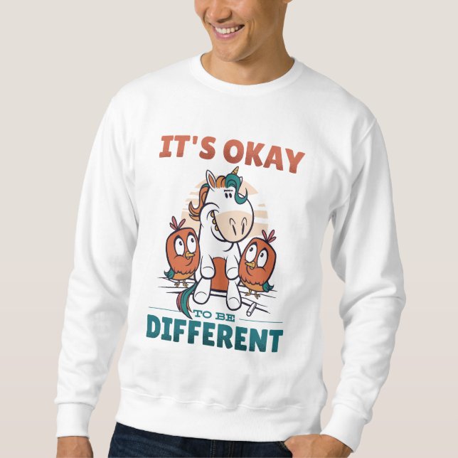 It's OK to be different Invitation Sweatshirt (Front)
