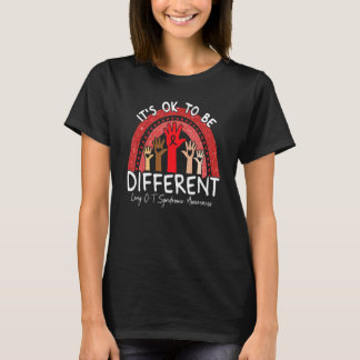 It's Ok To Be Different Long Q-T Syndrome Awarenes T-Shirt