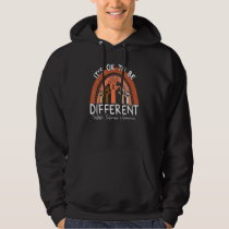 It's Ok To Be Different Multiple Sclerosis Awarene Hoodie