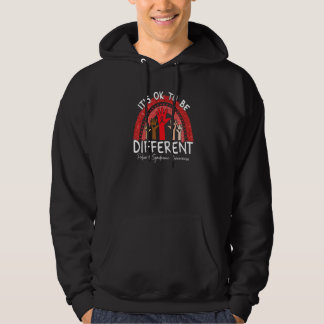 It's Ok To Be Different Poland Syndrome Awareness Hoodie