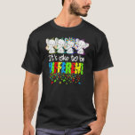 It&#39;s Ok To Be Different Puzzle Elephant Autism Awa T-Shirt