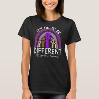 It's Ok To Be Different Rett Syndrome Awareness Pu T-Shirt