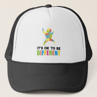 Its ok to be different trucker hat