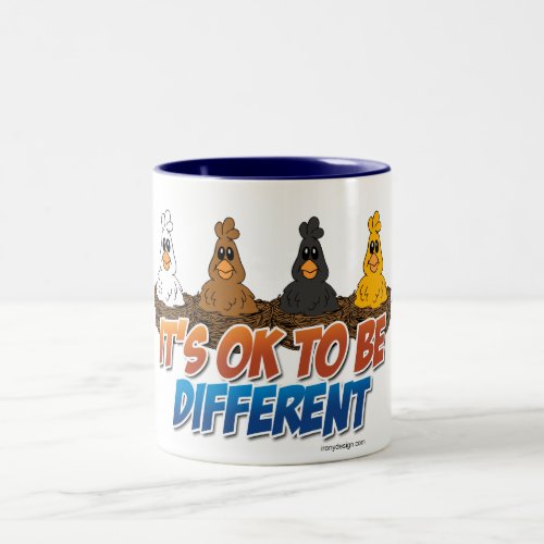 Its OK To be Different Two_Tone Coffee Mug