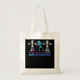 Its Ok To Be Little Different T1D Type 1 Diabetes  Tote Bag