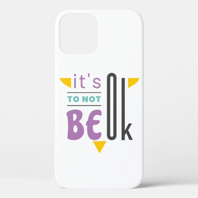 It's ok to not be ok Case-Mate iPhone case (Back)