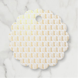 It's OK to not be OK Foil Favor Tags