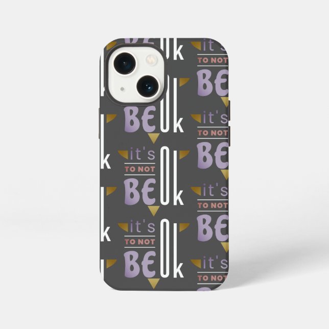 It's OK to not be OK Iphone Case (Back)