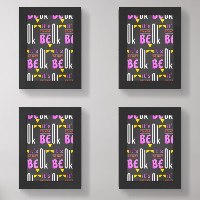 It's OK to not be OK Wall Art Sets (Front)