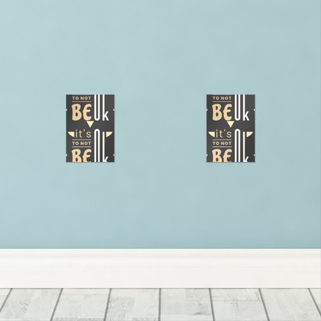 It's OK to not be OK Wall Art Sets (Wood Floor)