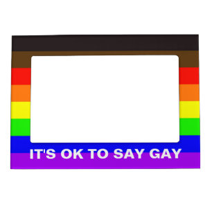 It's Ok to Say Gay Magnetic Frame