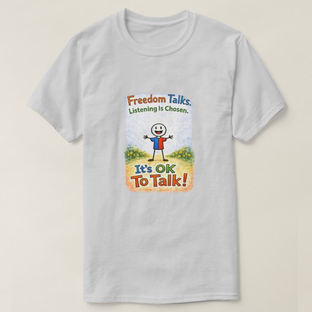 It's OK To Talk (11) T-Shirt (Design Front)