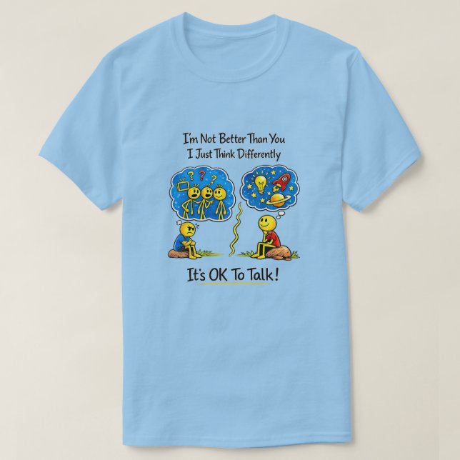 It's OK To Talk (12) T-Shirt (Design Front)