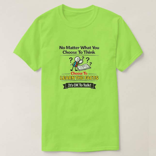 It's OK To Talk (14) T-Shirt (Design Front)