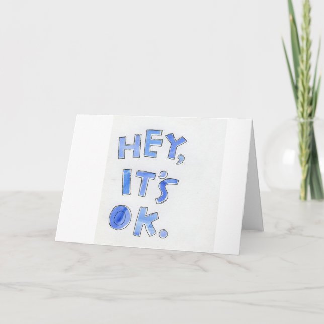 IT'S OKAY **60** IS NOT THAT BAD HAPPY BIRTHDAY CARD (Front)