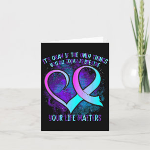 It's Okay If The Only Things You Do Today Is Breat Card