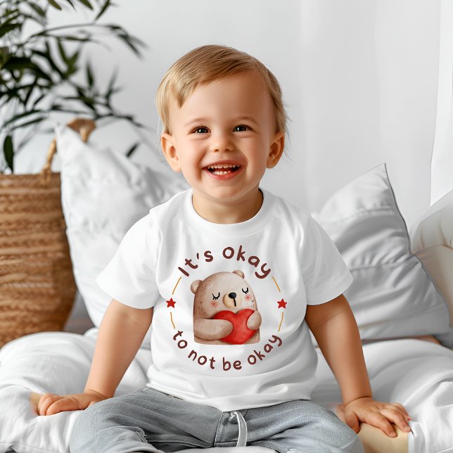 It's okay not to be okay  baby T-Shirt (Creator Uploaded)