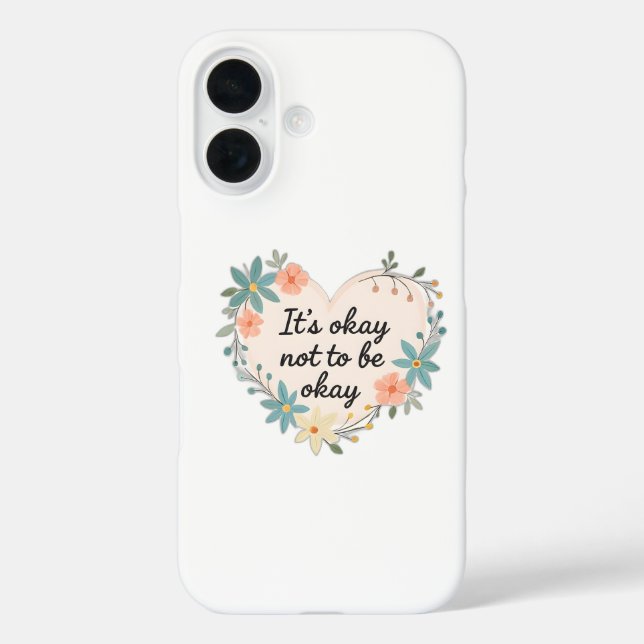 it's Okay Not to be Okay Case-Mate iPhone Case (Back)
