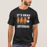 Its Okay To Be Different Austim Santa Panda Bear M T-Shirt<br><div class="desc">Its Okay To Be Different Austim Santa Panda Bear Meme</div>
