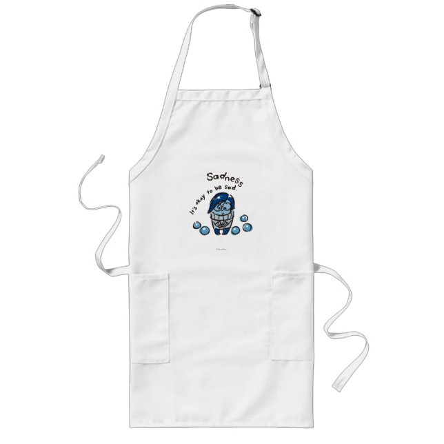 It's Okay To Be Sad Long Apron (Front)