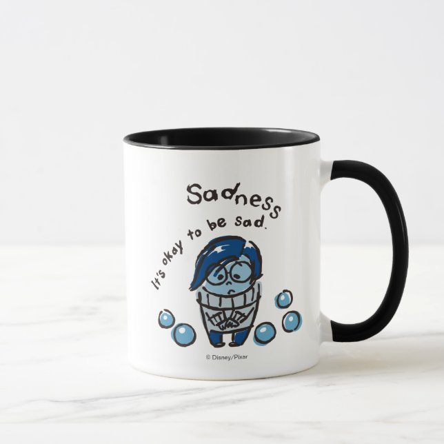 It's Okay To Be Sad Mug (Right)