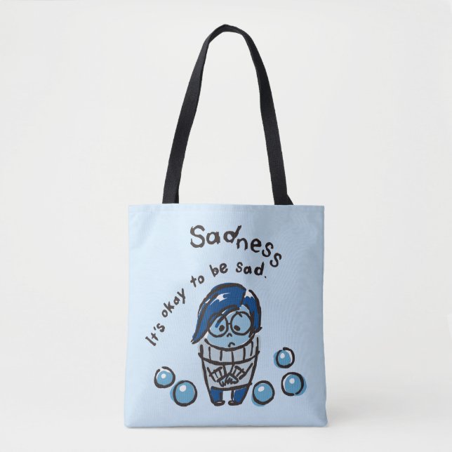 It's Okay To Be Sad Tote Bag (Front)