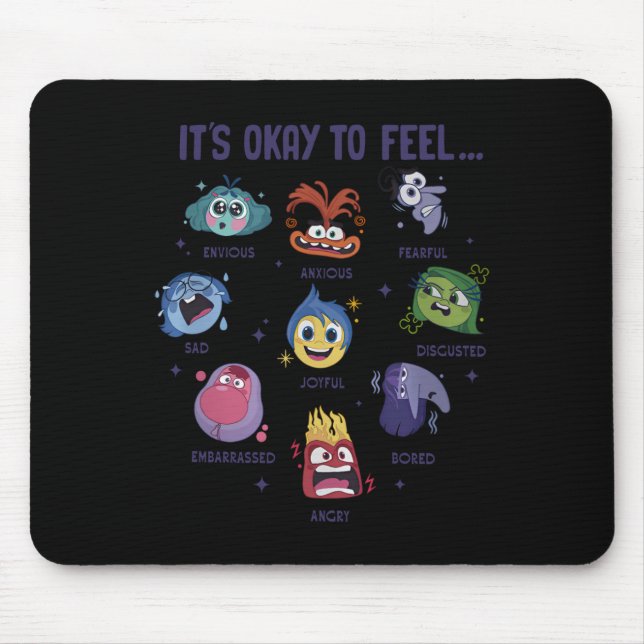 It's Okay To Feel All The Feels  Mouse Pad (Front)