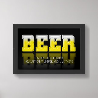 It's Okay To Get Drunk™ Framed Poster