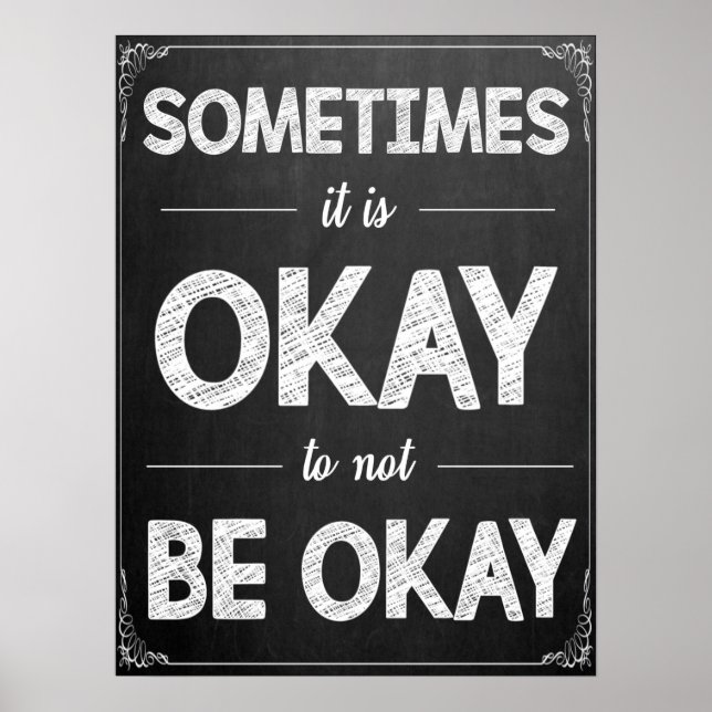 It's Okay To Not Be Okay Poster (Front)