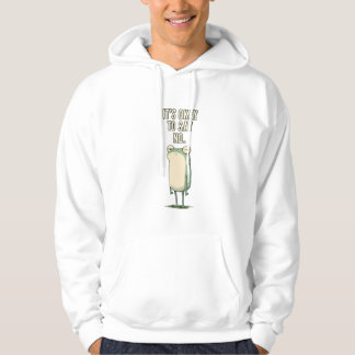 It's Okay To Say No Grumpy Frog Quote Hoodie