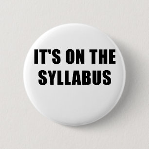 Its On the Syllabus Button