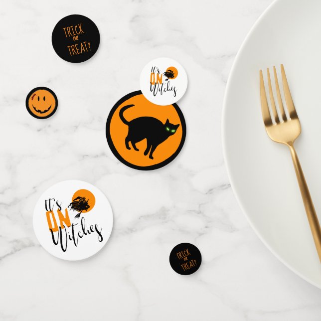 It's On Witches Halloween Mix ID442 Confetti (Group)