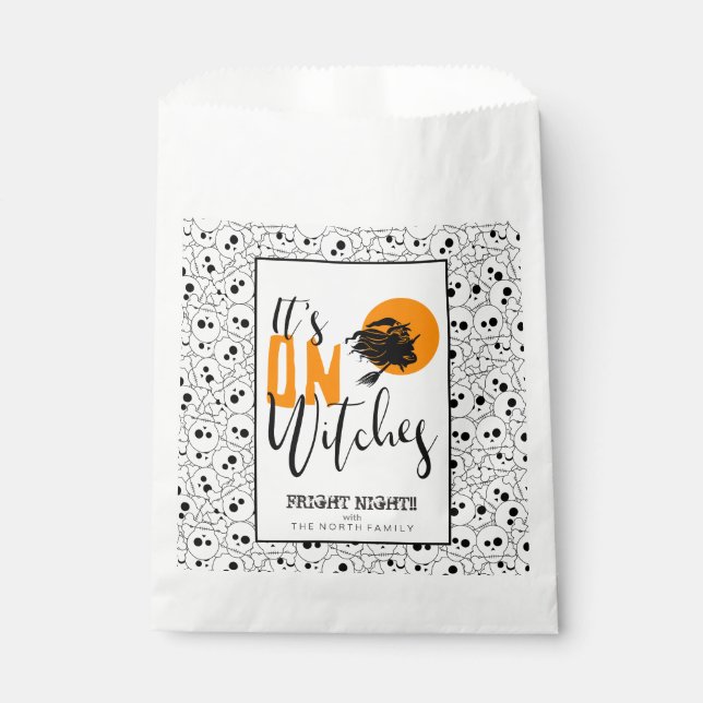 It's On Witches ID442 Favor Bag (Front)