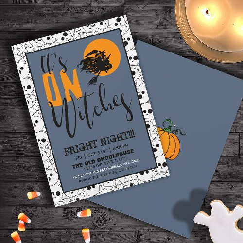 Its On Witches ID442 Invitation