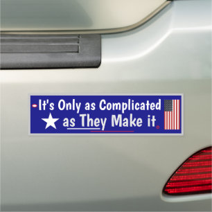 It's only as complicated as they make it car magnet