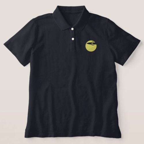 Its Only Rocket Science Logo Embroidered Polo Shirt