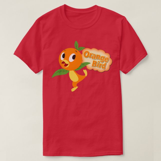 Its Orange Bird T-Shirt (Design Front)