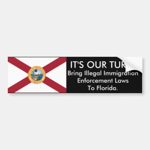 It's Our Turn, Florida Bumper Sticker