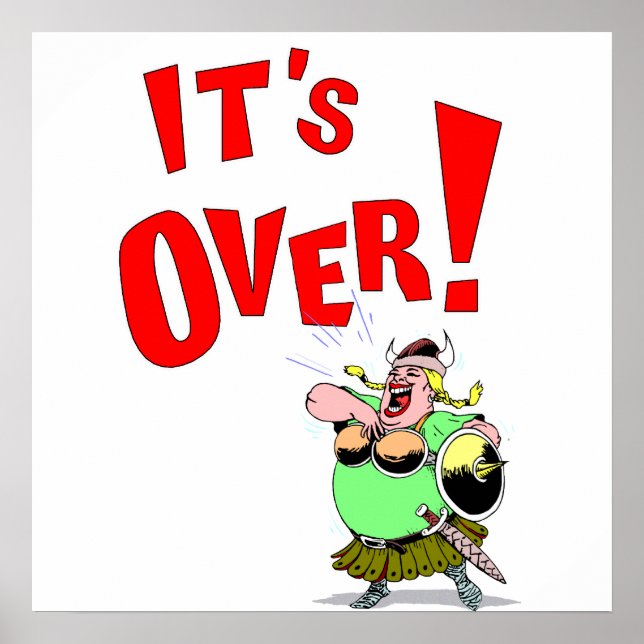 Its OVER! Poster (Front)