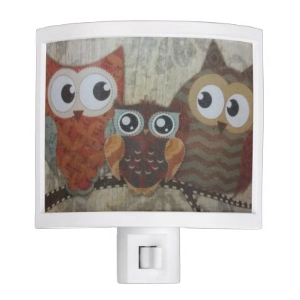 It&#39;s owl in the family night light nightlight