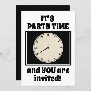 It's Party Time Invitation