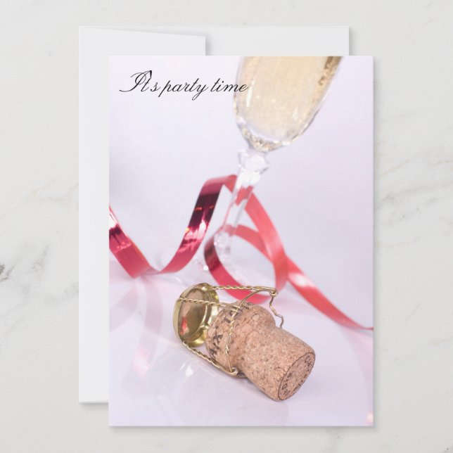 It's party time invitation (Front)