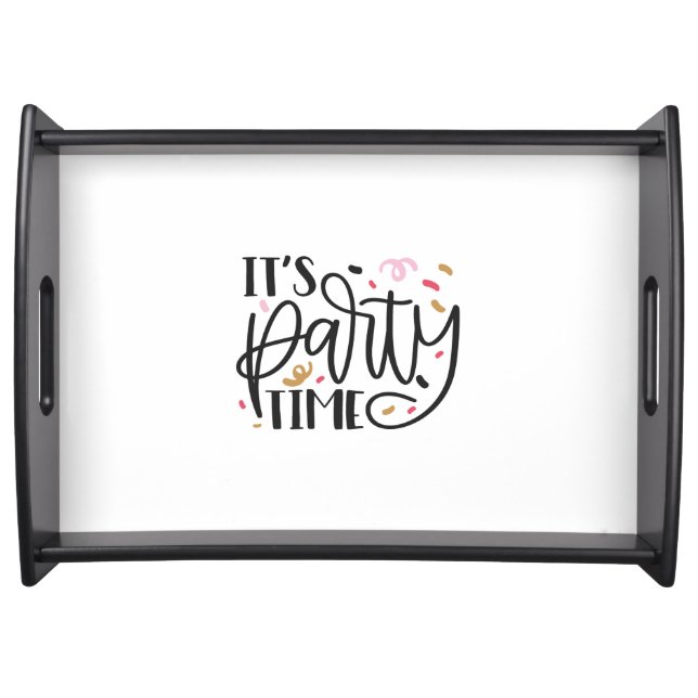**IT'S PARTY TIME** SERVING TRAY (Front)