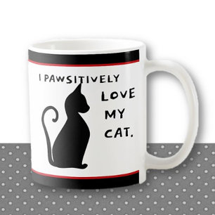 It's Pawsome! Cat Lover's Fun Coffee Mug