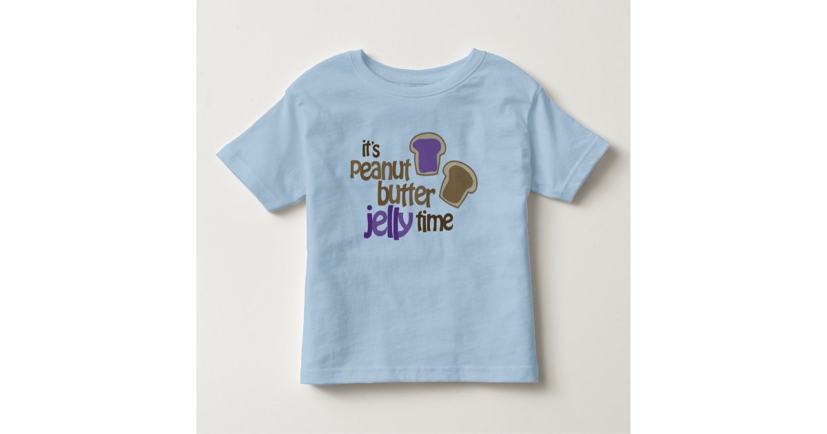 Peanut Butter Jelly Time T-shirt -  Peanut Butter Jelly  Time T-shirt