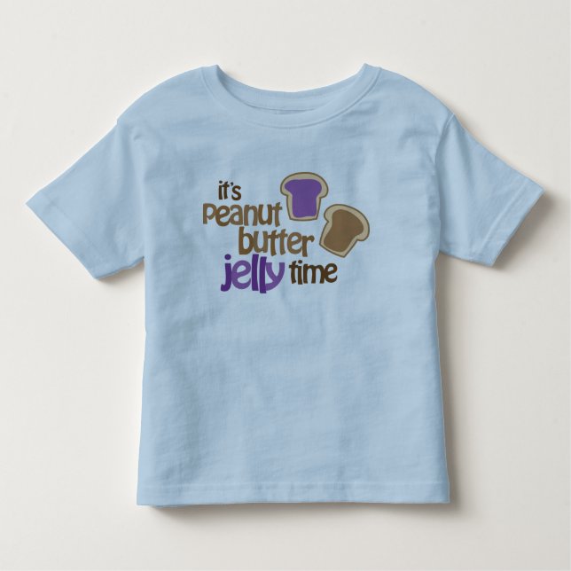 It's Peanut Butter Jelly Time Toddler T-shirt (Front)